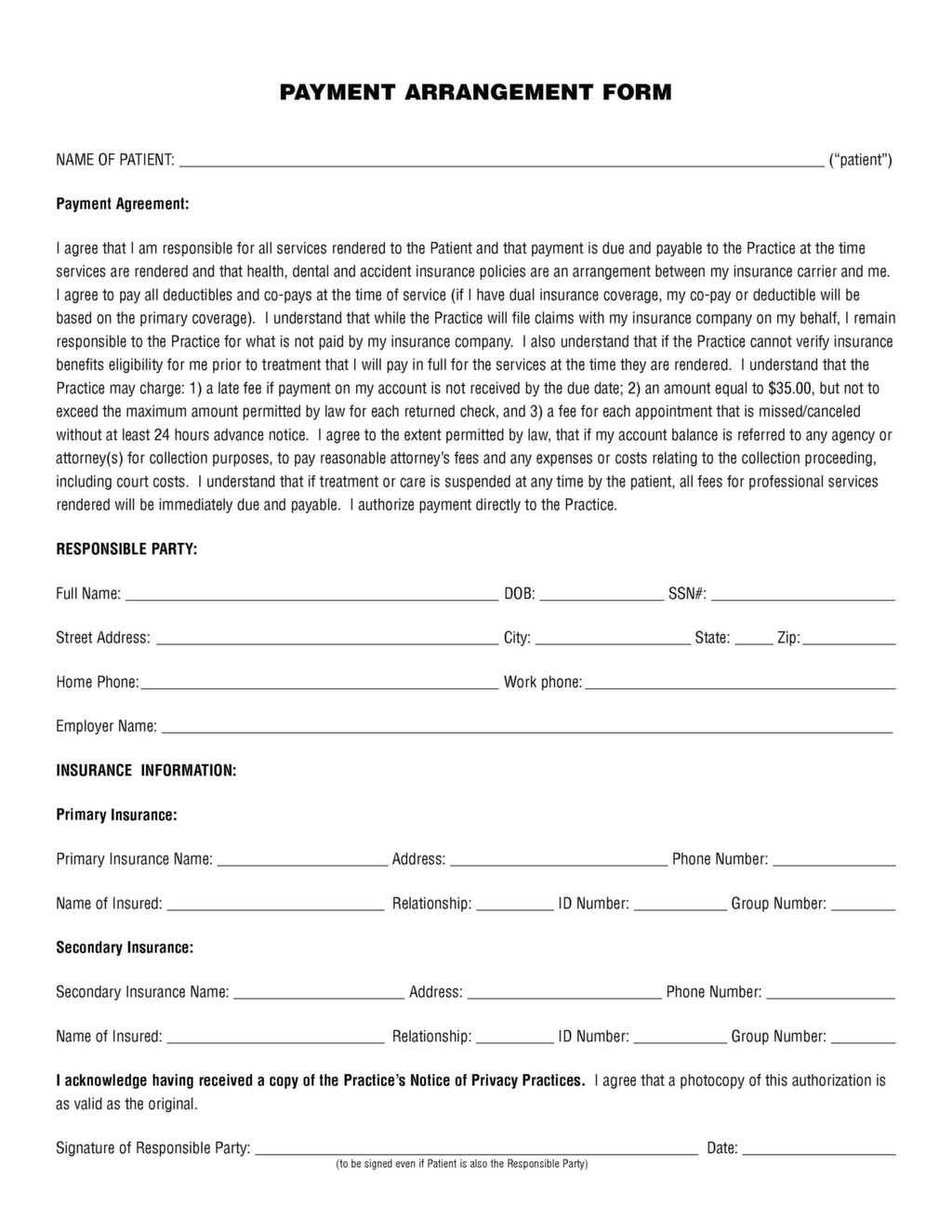 New Patient Form - Israelsen Dental